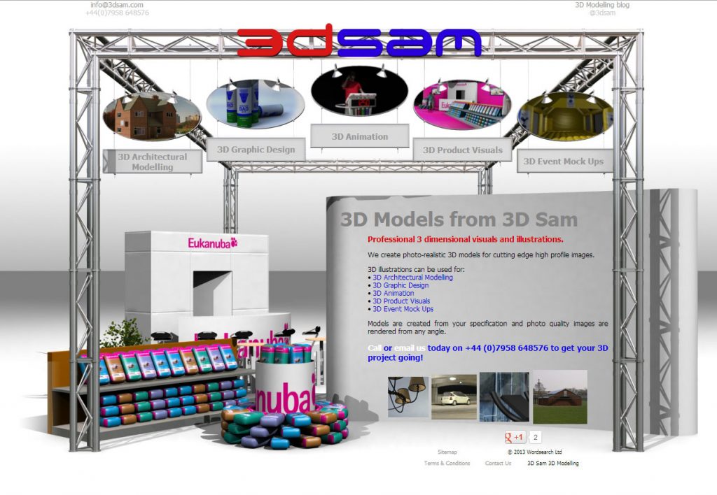 Website Design 3dSam