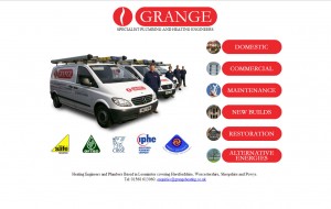 Website Design: Grange Heating